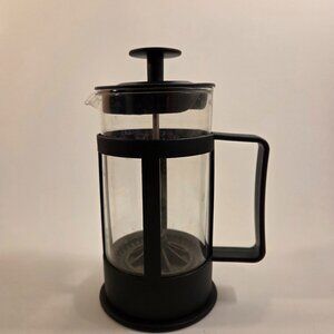 French Press Coffee Maker, ~350–400 ml, Black